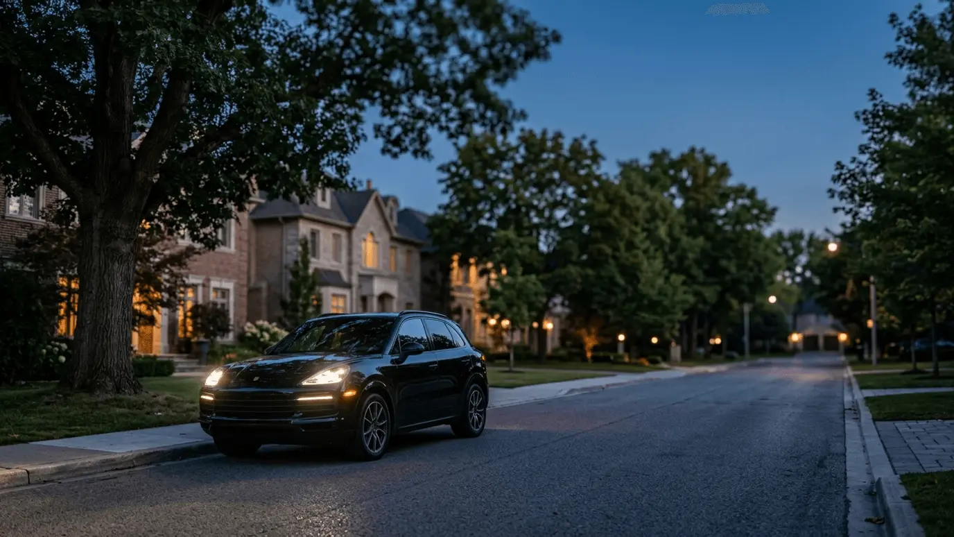 Reservation - luxury SUV chauffeur service